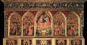 GIOTTO di Bondone Baroncelli Polyptych oil painting on canvas